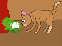 your oc is his toy collab