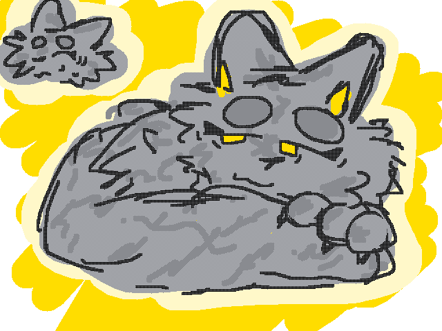 yellowfang art because i love her shes my favorite