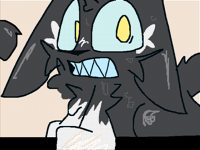 pebble as a cat!!