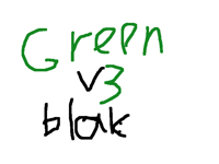 Green vs black