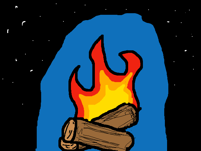 Burning CampFire