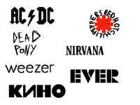 Some rock bands that I like