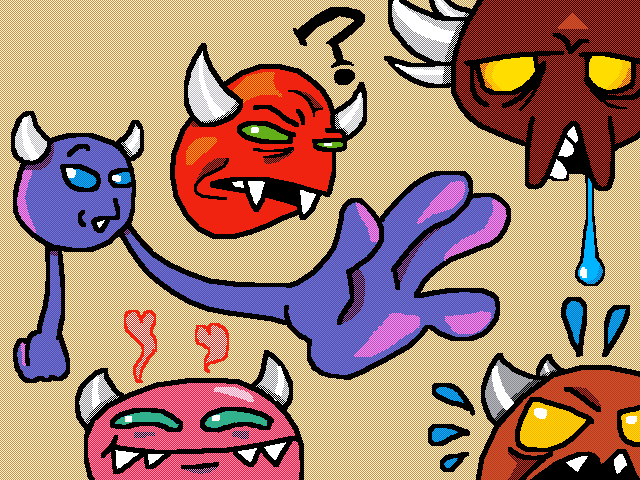 some demons from a niche game…
