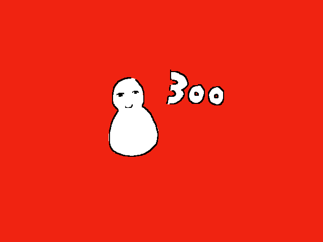 Three hundo (flash warn)