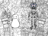 A post