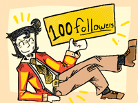 100 Followers!