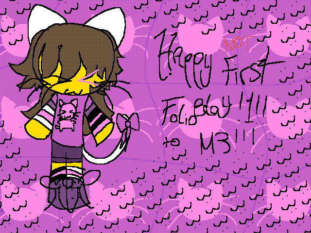 HAPPY 1ST FOLIOBDAY!1!! (not actually..)
