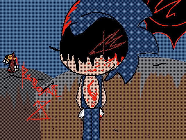 chaos seeker (WARNING⚠️: dead tails) (sonin au)