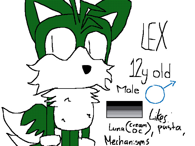tails oc “lex”