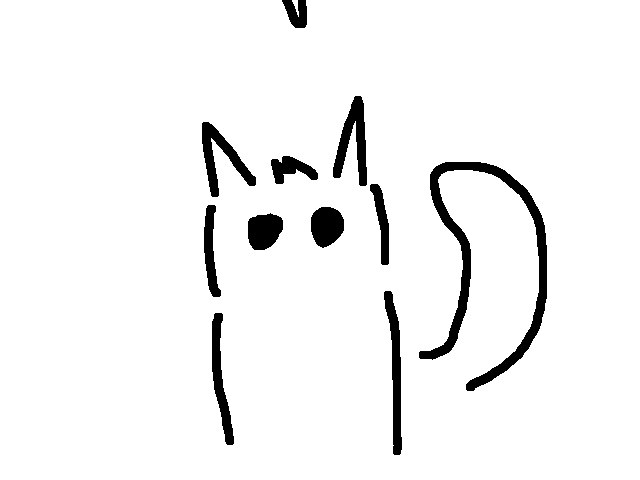 Sad cat