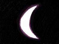 Moon and stars (Collab with UN1D3NT1F1ED)