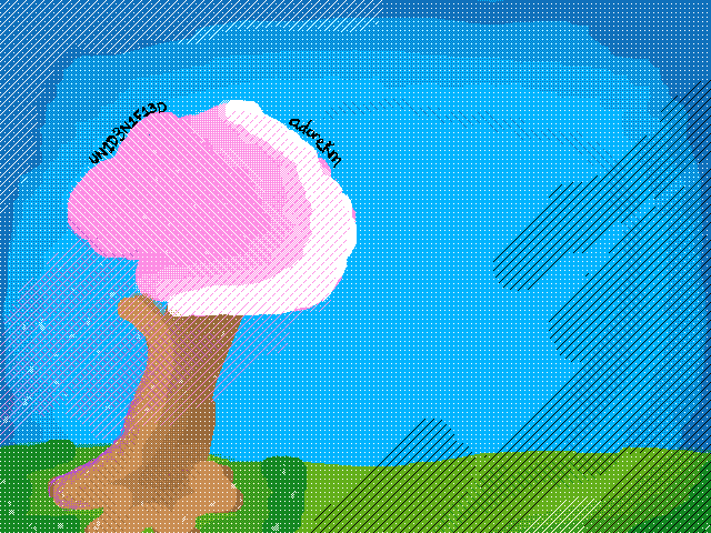 COLLAB WITH UN1D3N1FI3D CHERRY BLOSSOM TREEE