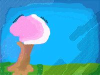 COLLAB WITH UN1D3N1FI3D CHERRY BLOSSOM TREEE