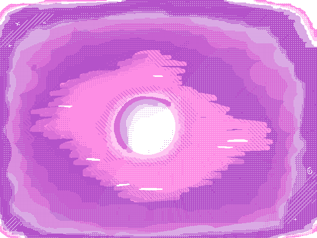 Luminous magenta