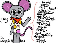 I created a dandys world oc