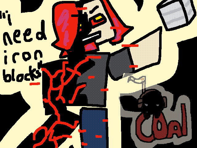 Uh.. i need iron blocks 💔