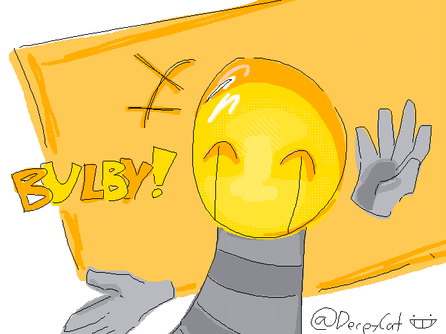 fanart for @DRUNK_BULB :D