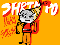 Shrimpo is an angry shrimp 🦐