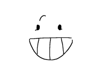 Here is a face (HAPPYAYYA)