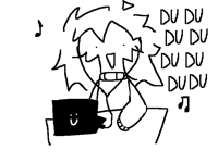 Secretly listening to music at school HAHAHA