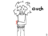 Stupid sharp chest pain ouch