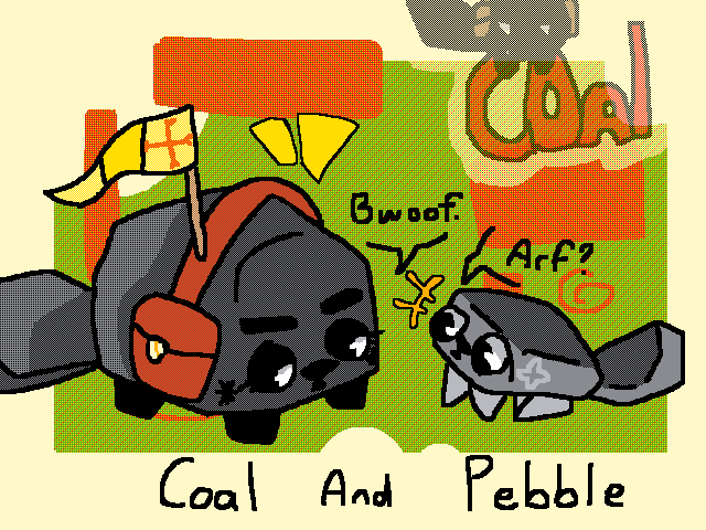 Coal and Pebble [not a ship]