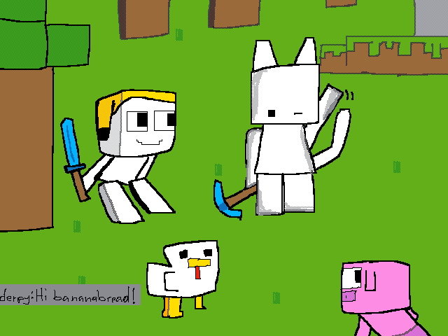 Minecraft collab!!