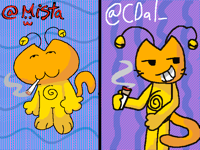 Draw jingle kitty in your style