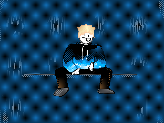 I drew my friend because he is funny