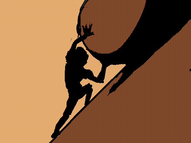 how it feels sketching when i dont want to