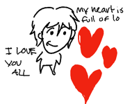 my heart is full of love