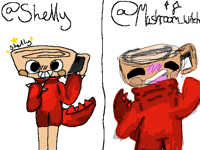 Draw Shelly dinosaur in ur style!