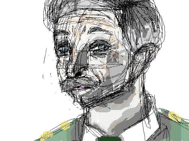 Ghosts 'The captain' again but coloured