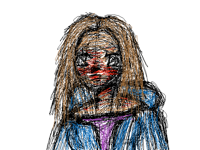 Scribble monster