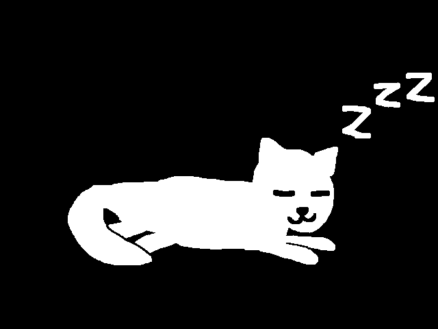 Sleeping cat
