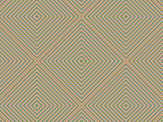 Optical illusion (Colored version)