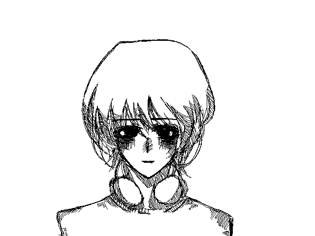 Keeps staring at you until you get creeped out :)