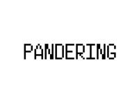 Pandering