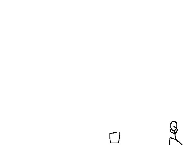 Telekinesis stickman