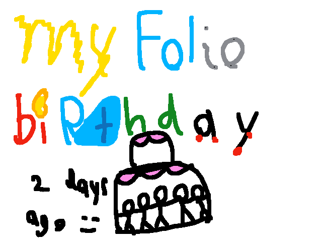 My folio bday was 2 days ago