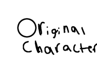 I finally found out what oc stands for😭😭