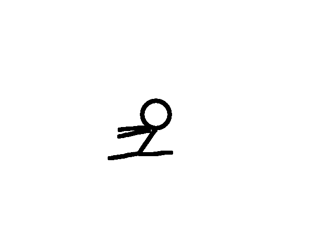 Practicing run cycle