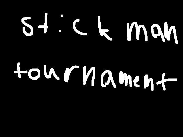 Stickman fighting tournament