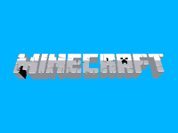 a Minecraft movie logo ubgrade