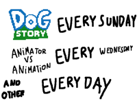 the schedule of my animations