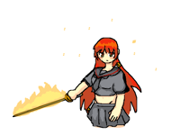 flame katana