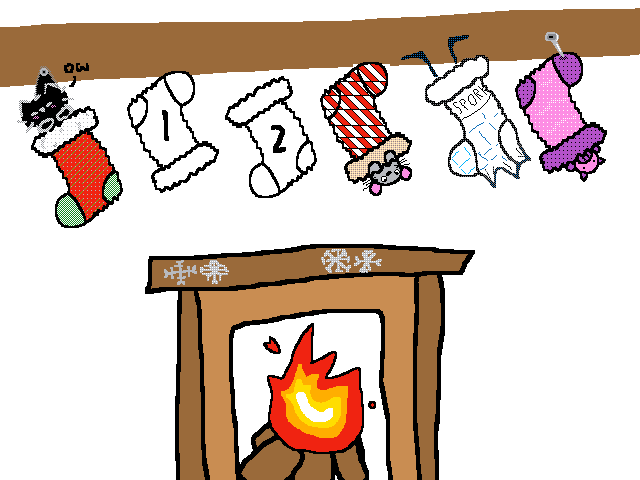 Christmas stockings collab