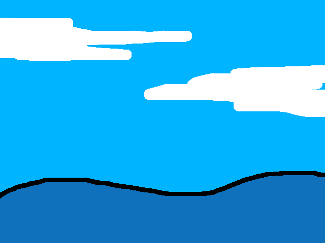Curious dolphin