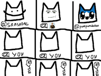Cat smile (w @bewuga )