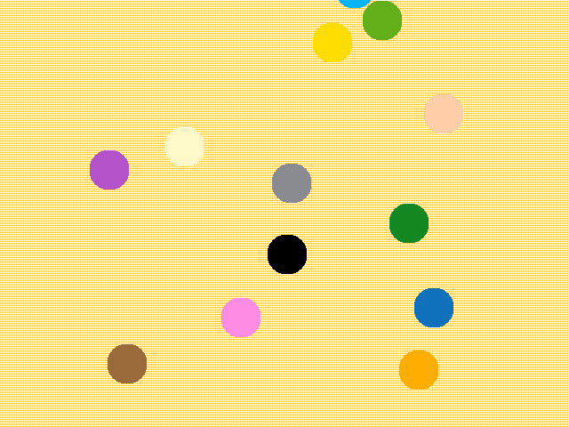 coloured marbles